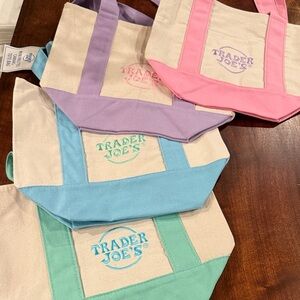 Trader Joe’s - FOUR Mini Toes - Pastel Set